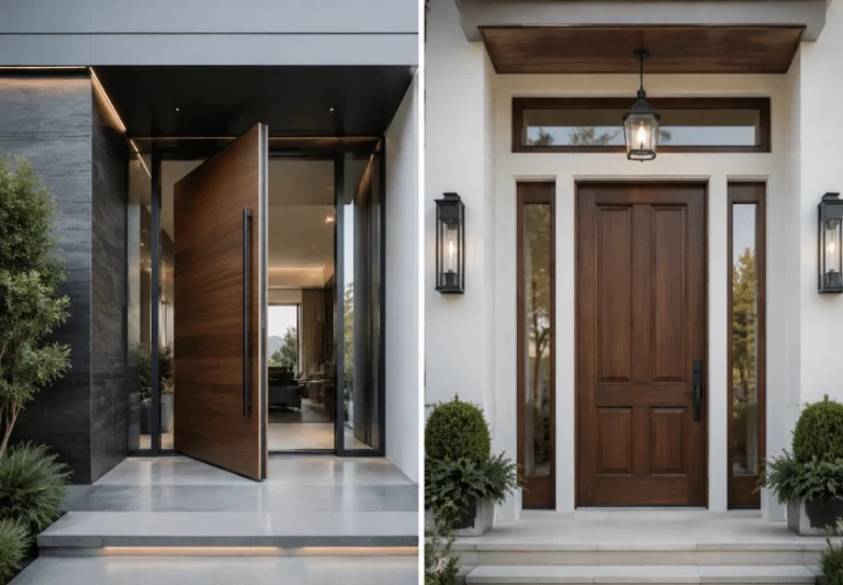 Pivot Doors vs Traditional Entry Doors What Buyers Should Know