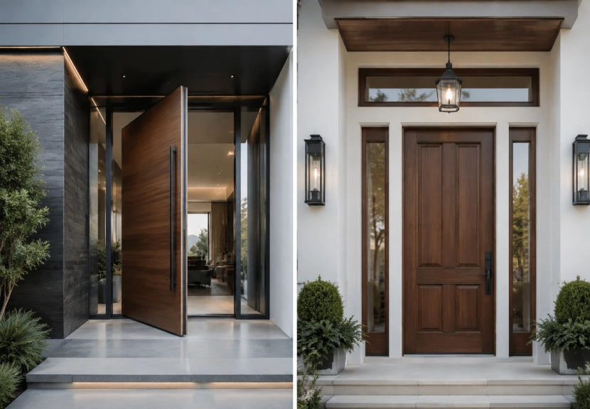 Pivot Doors vs Traditional Entry Doors What Buyers Should Know