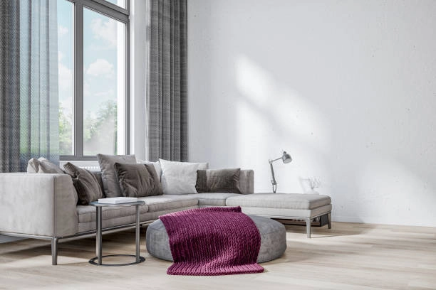 high and large modern aluminum windows