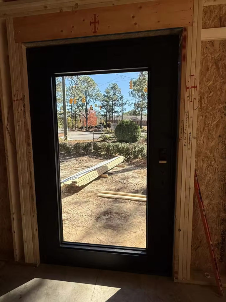 pivot front door