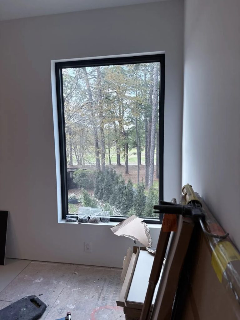 aluminium fixed window