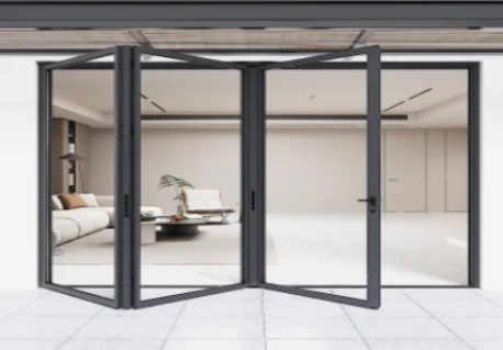 Aluminum folding door